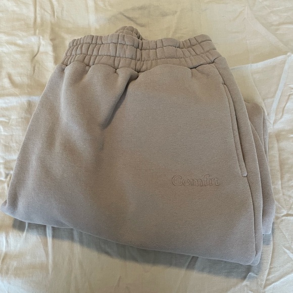 Comfrt Hoodie & Sweatpants Set - Color: Bark - Picture 4 of 7